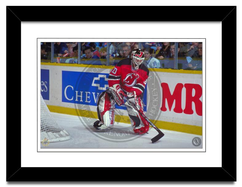 Vintage Hockey framed photo of Martin Brodeur - New Jersey Devils